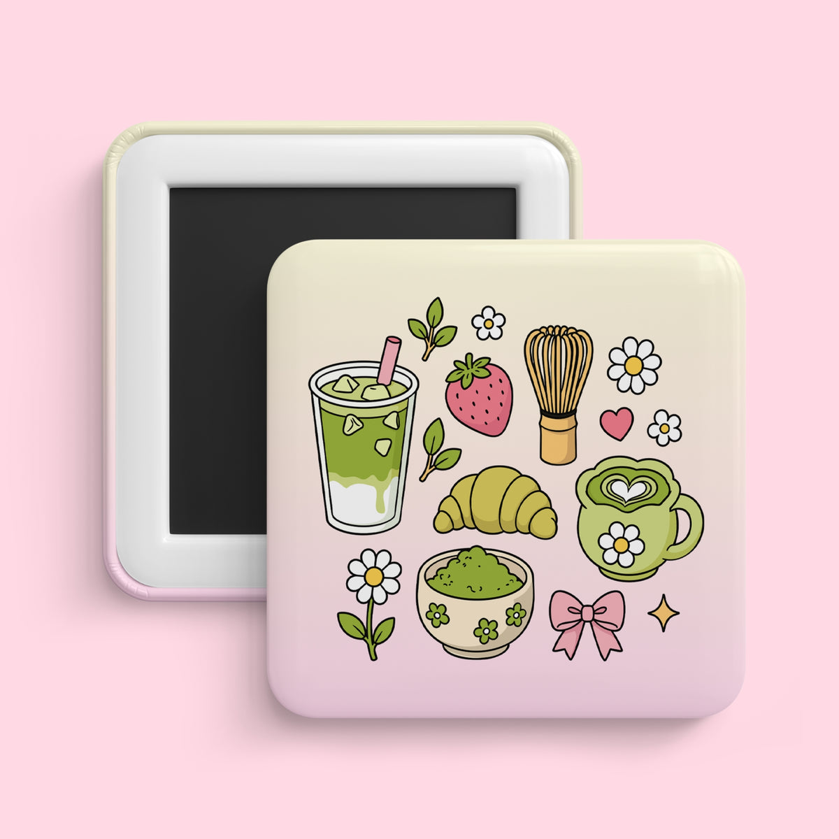 Matcha Girlie Magnet 🍵🎀