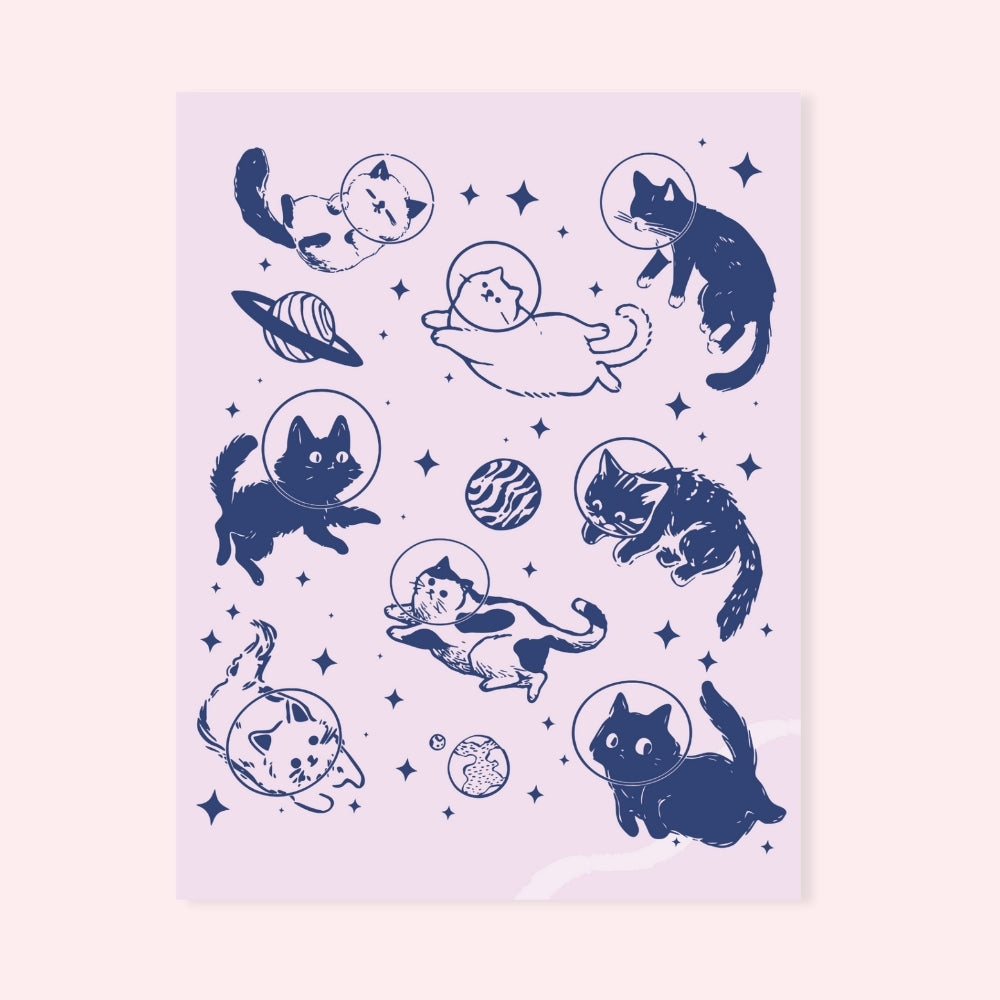 Cosmic Kitties Card