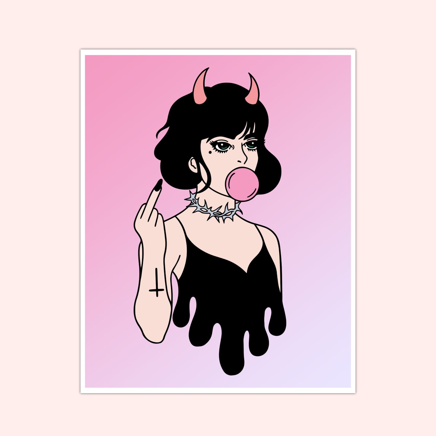 Rebel Baddie: Unapologetic Goth Vibes 🖤⚡