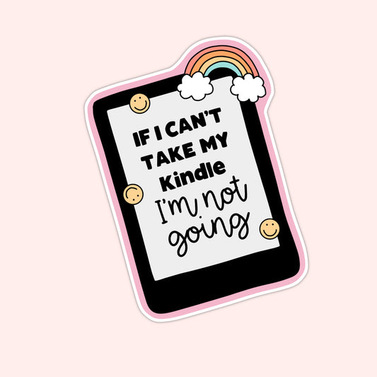 Kindle Addict Vinyl Sticker