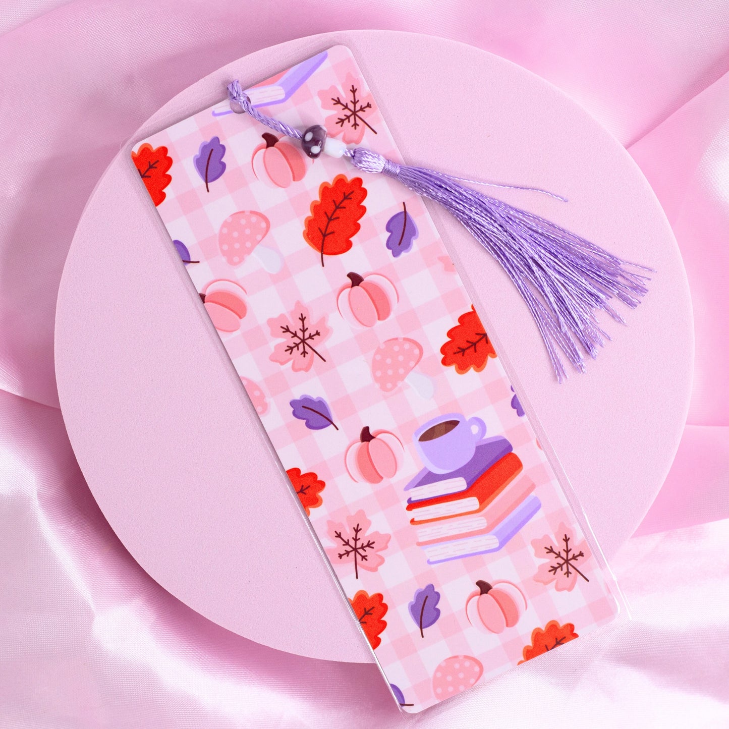 Bookish & Cozy Bookmark 🍄🍁