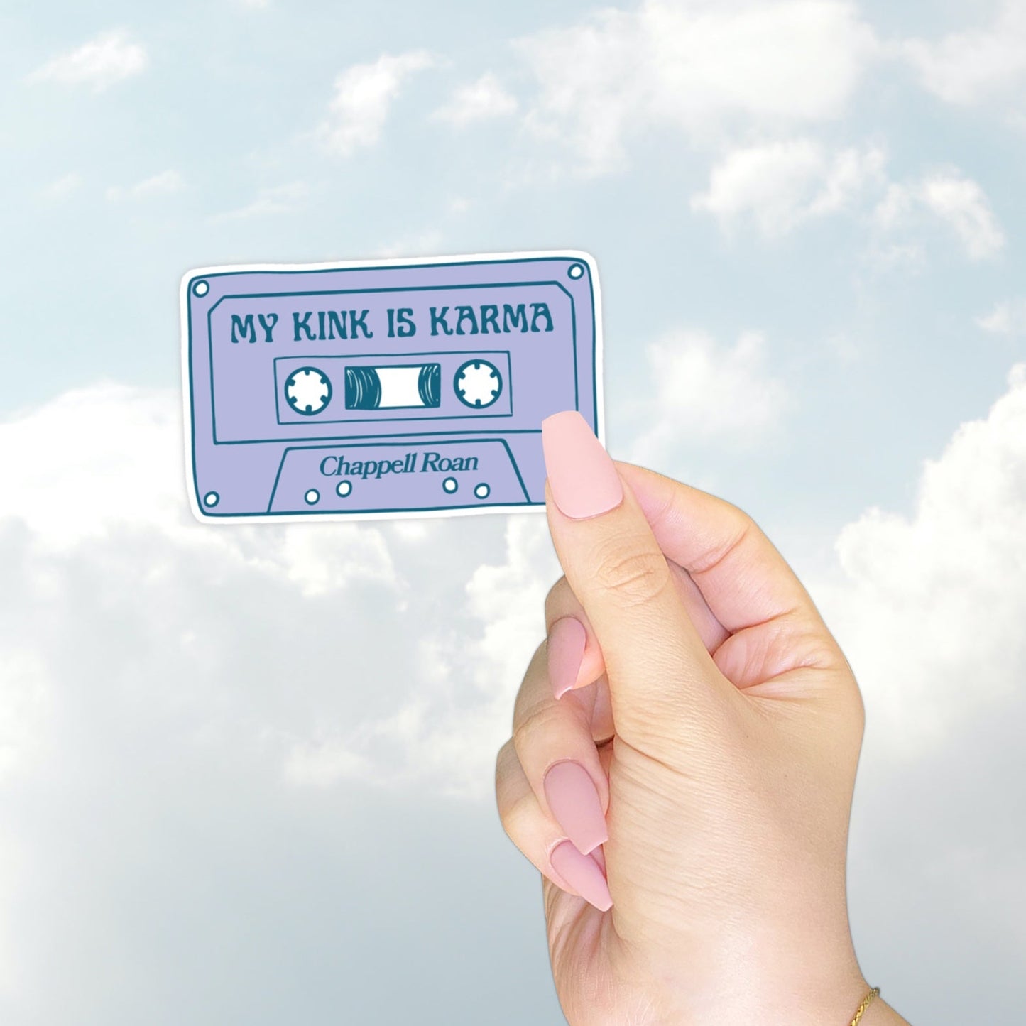 Chappell Roan Cassette Stickers