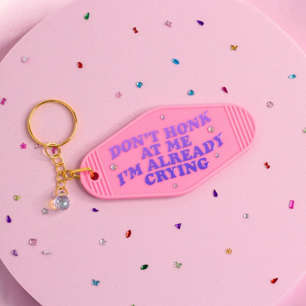 Crying & Driving Keychain 😢🚗