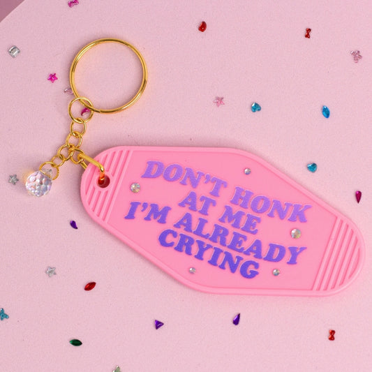 Crying & Driving Keychain 😢🚗