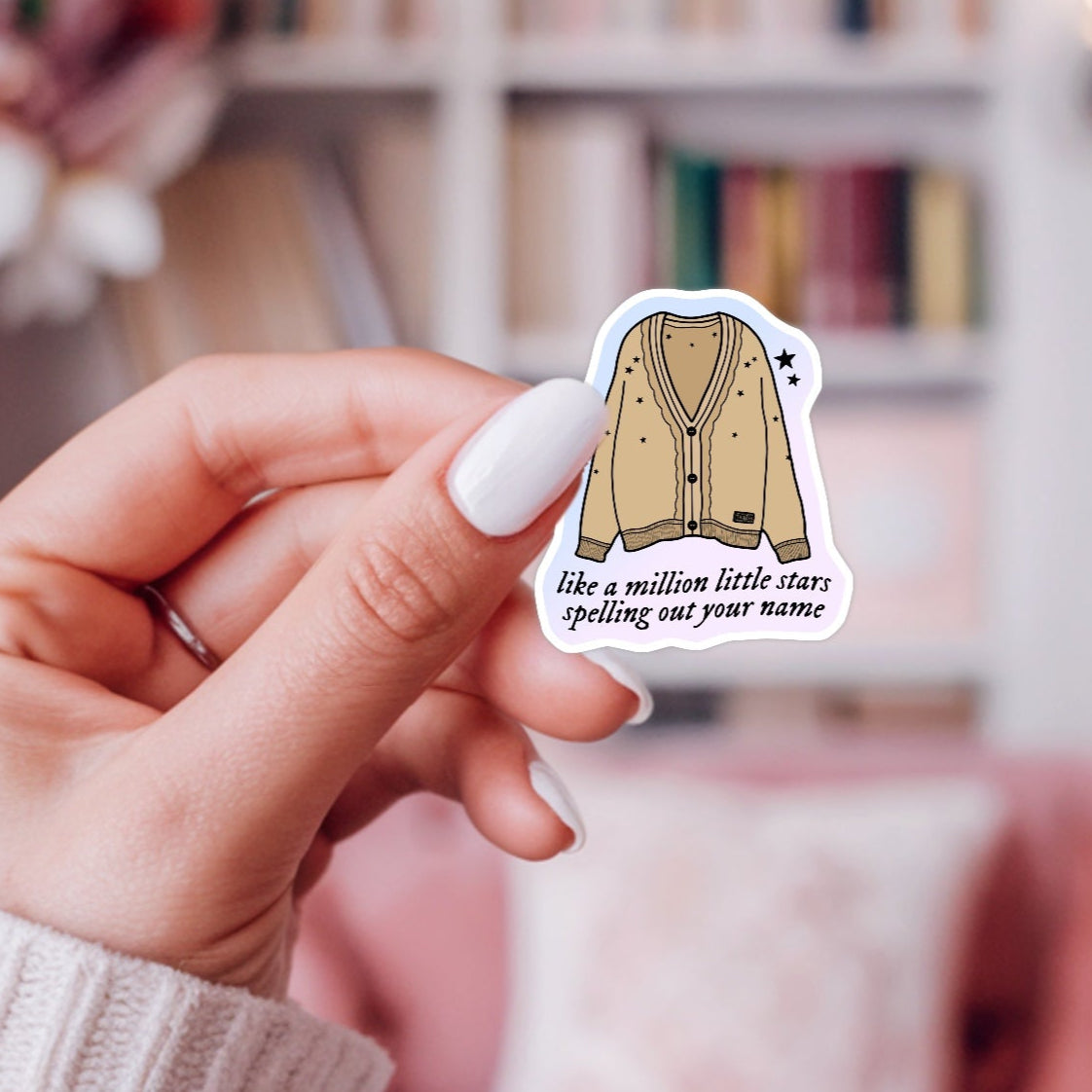Fearless Cardigan Sticker