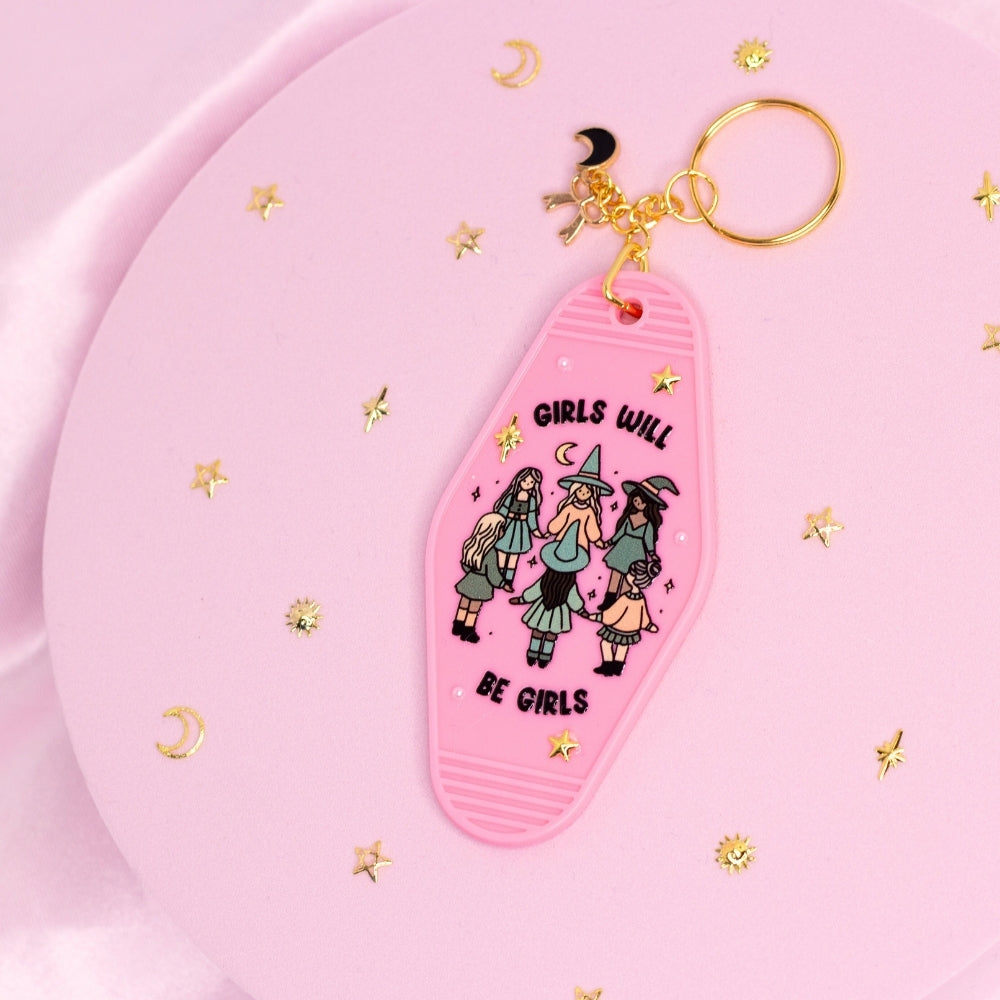 Girls Will Be Girls Keychain ✨🔮