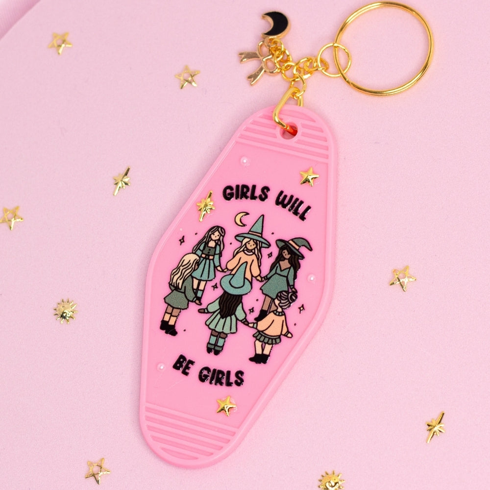 Girls Will Be Girls Keychain ✨🔮