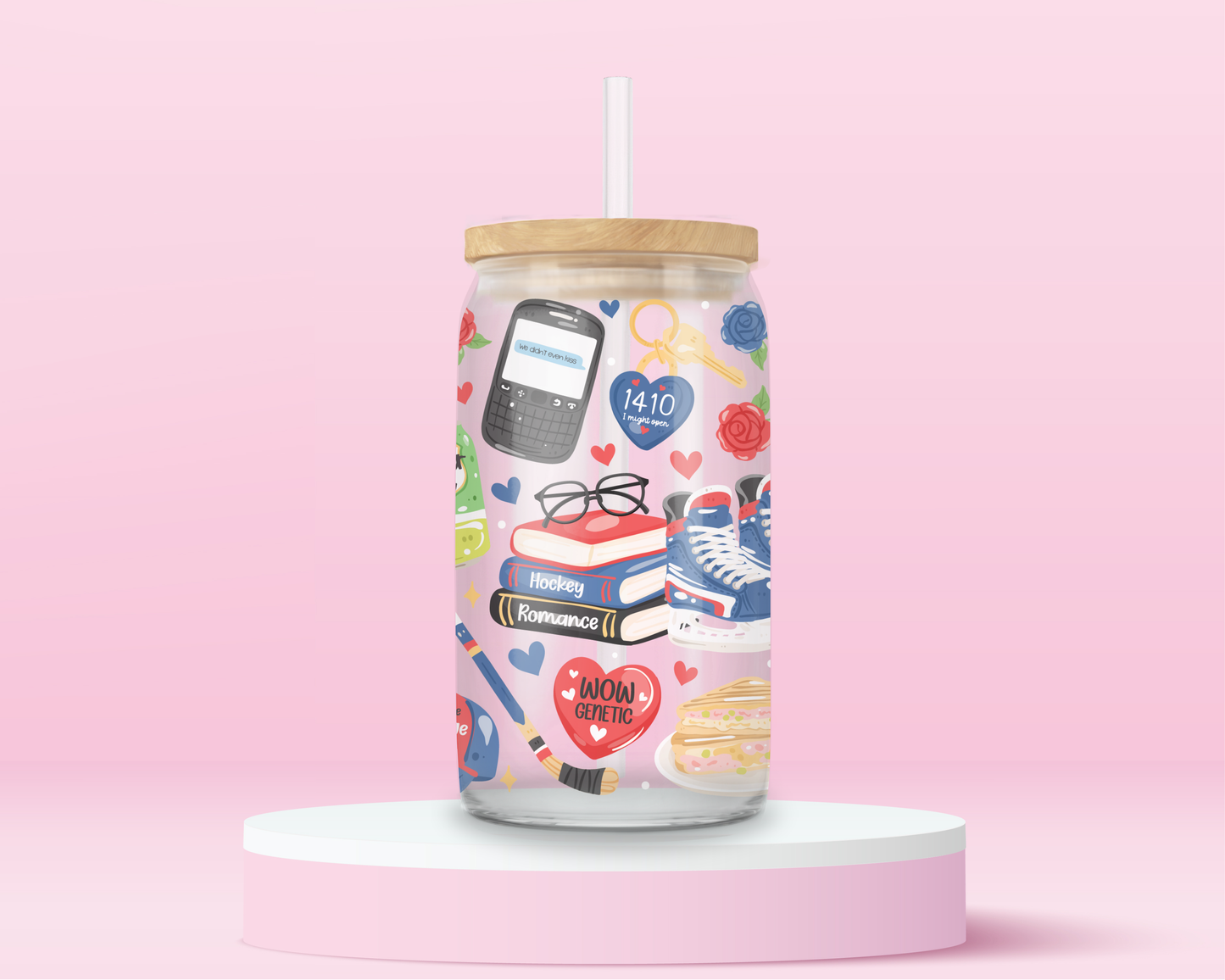 Heated Rivalry Shane Glass Can Tumbler 💘🥅