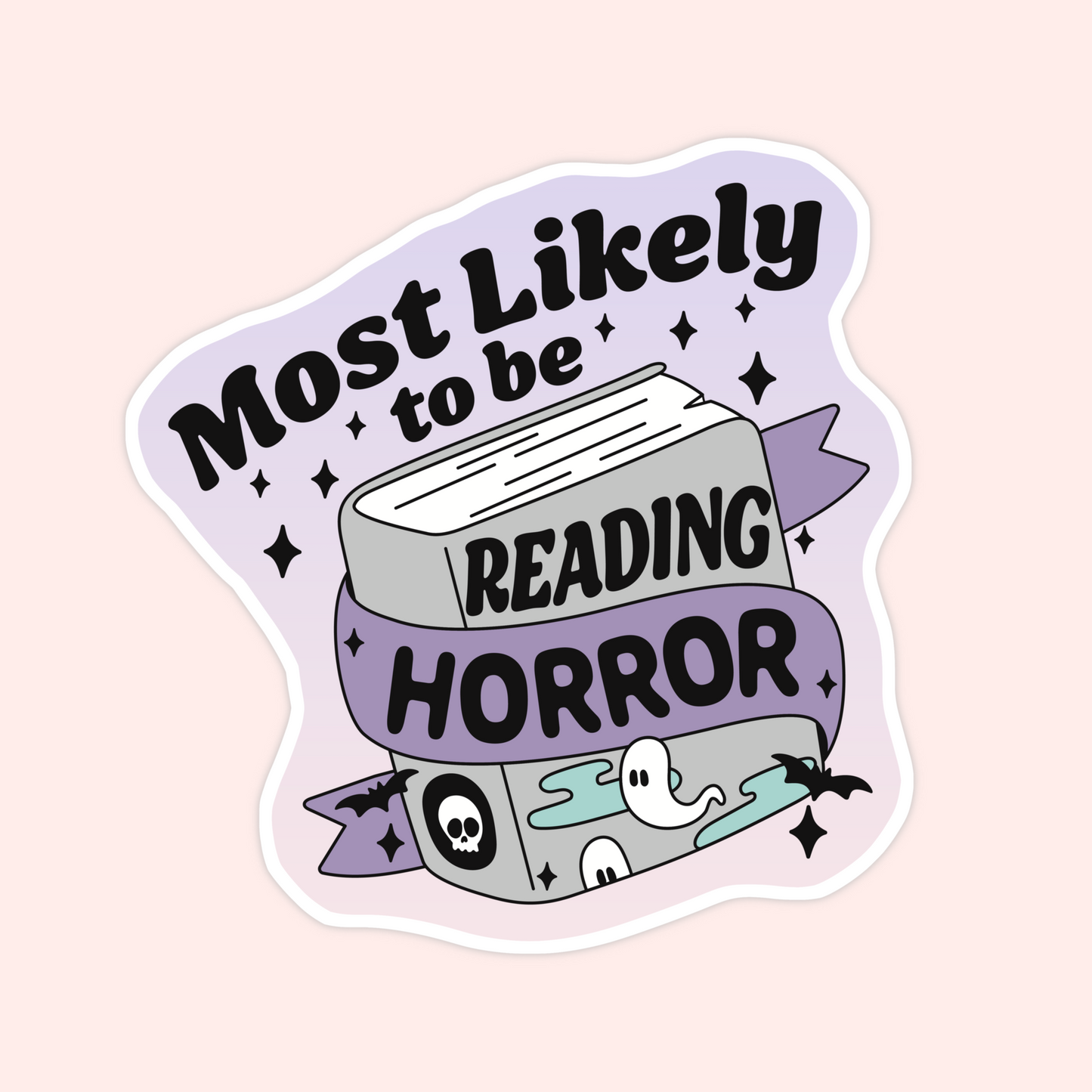 Most Likely to Be Reading Trope Stickers