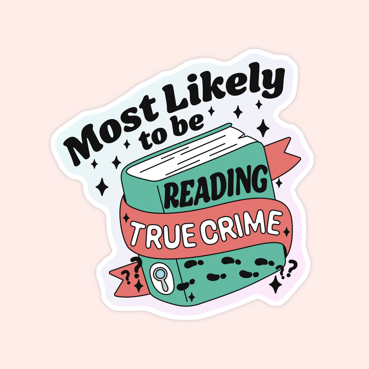 Most Likely to Be Reading Trope Stickers