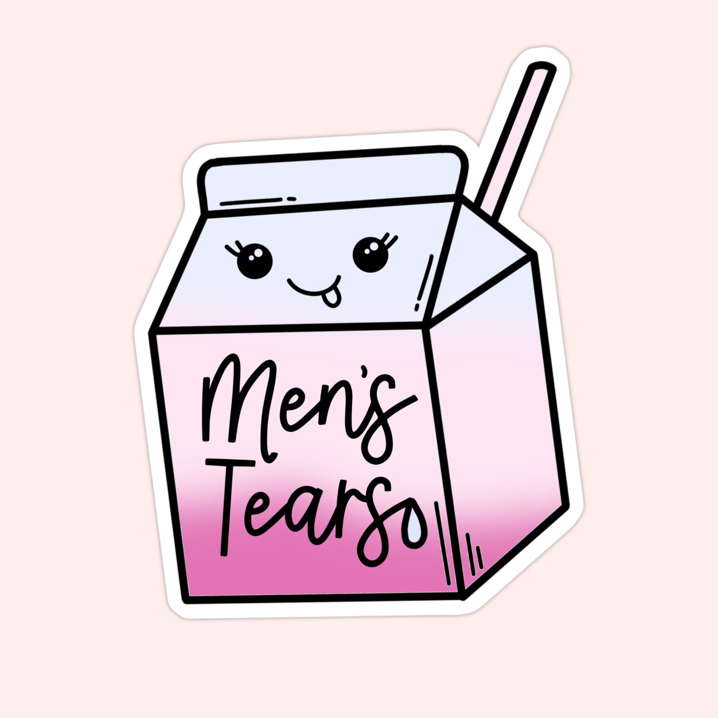 Men's Tears Sticker