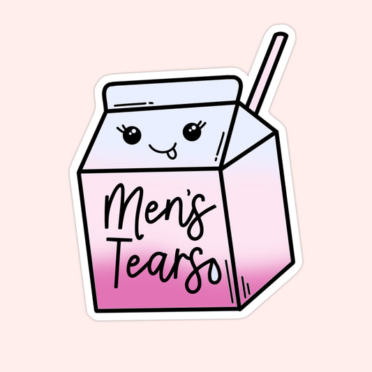Men's Tears Sticker