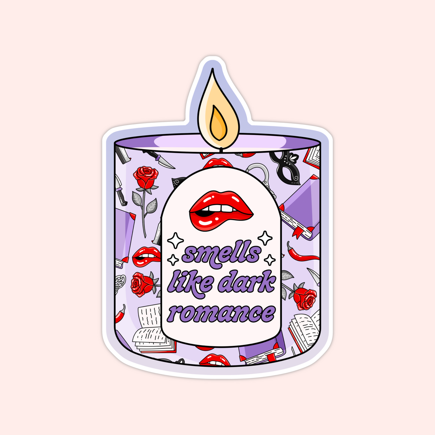 Smells Like Dark Romance Sticker