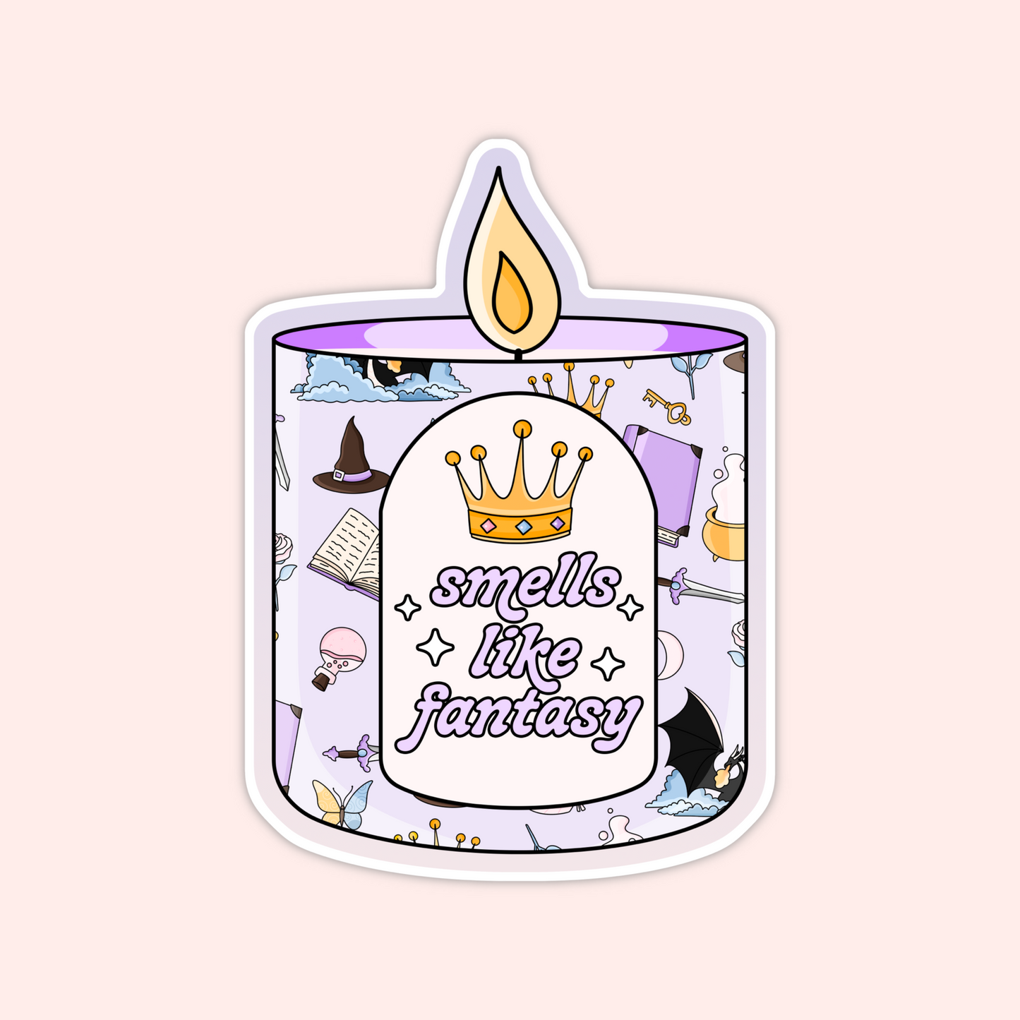 Smells Like Fantasy Sticker