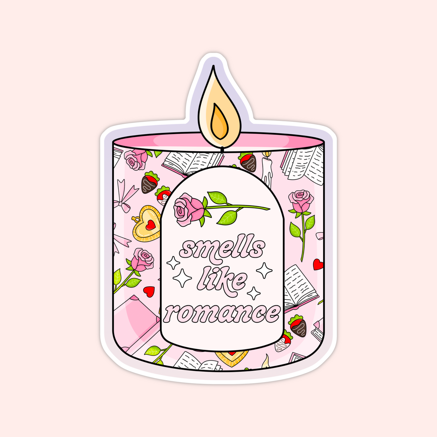Smells Like Romance Sticker