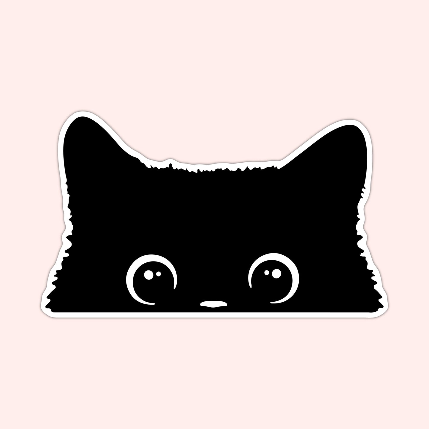 Vinyl Sticker - Curious Kitten