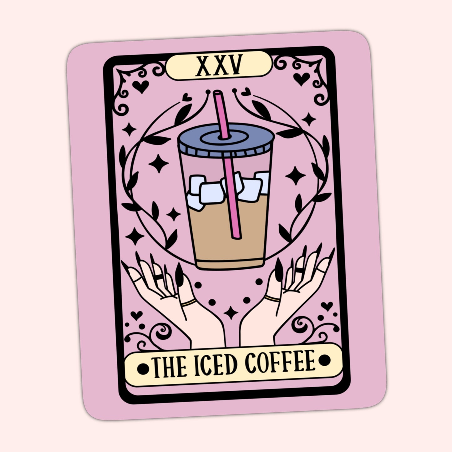 Iced Coffee Bliss: Sip & Tarot ☕🔮