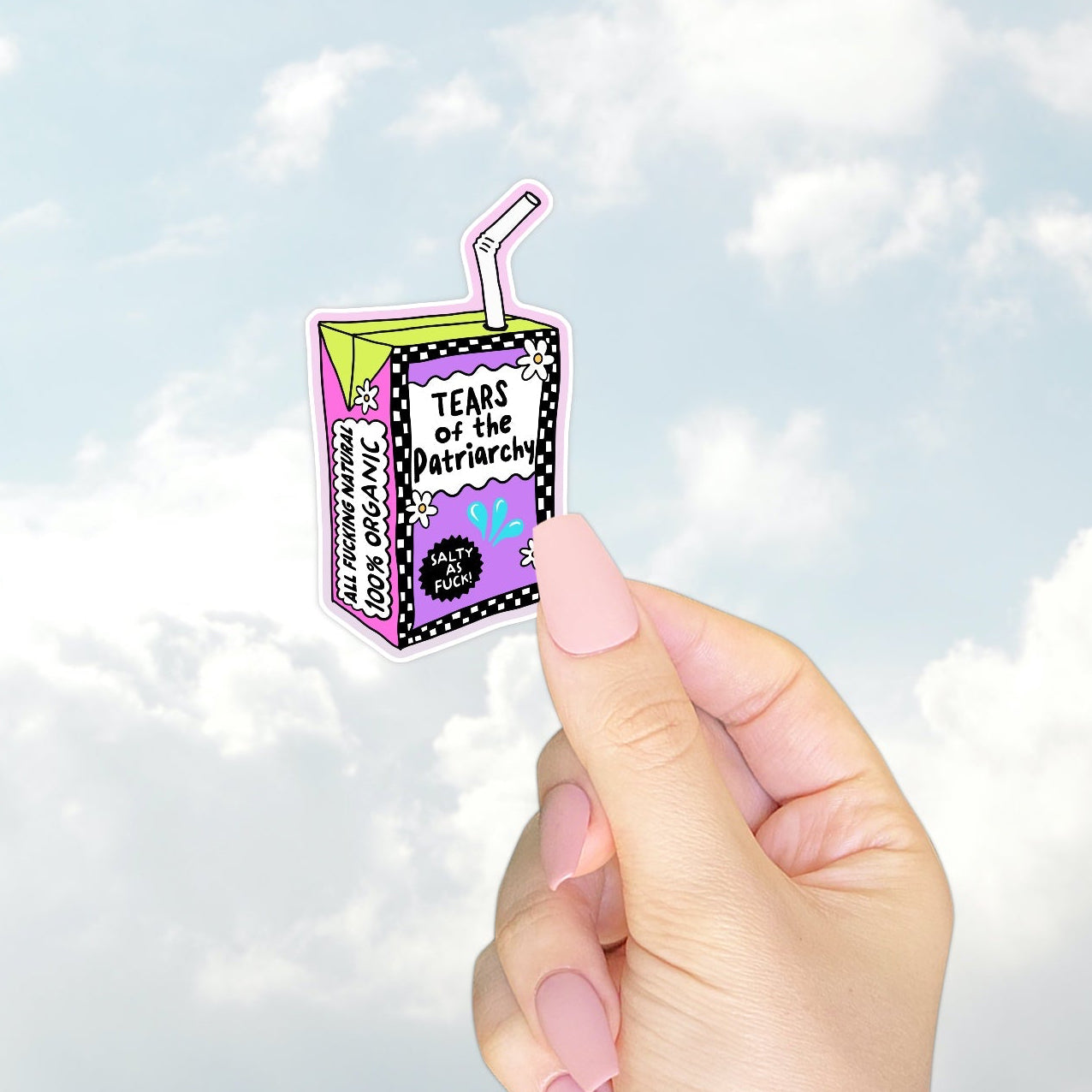 Tears of the Patriarchy Sticker