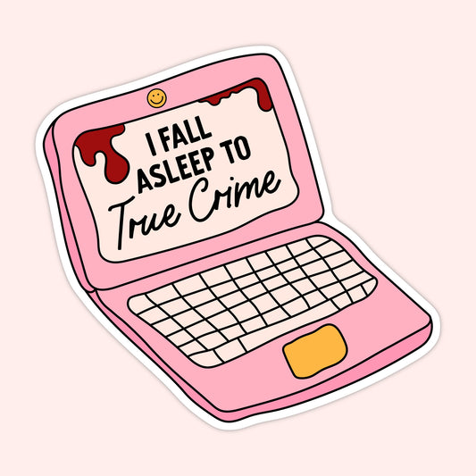 True Crime Lover Sticker