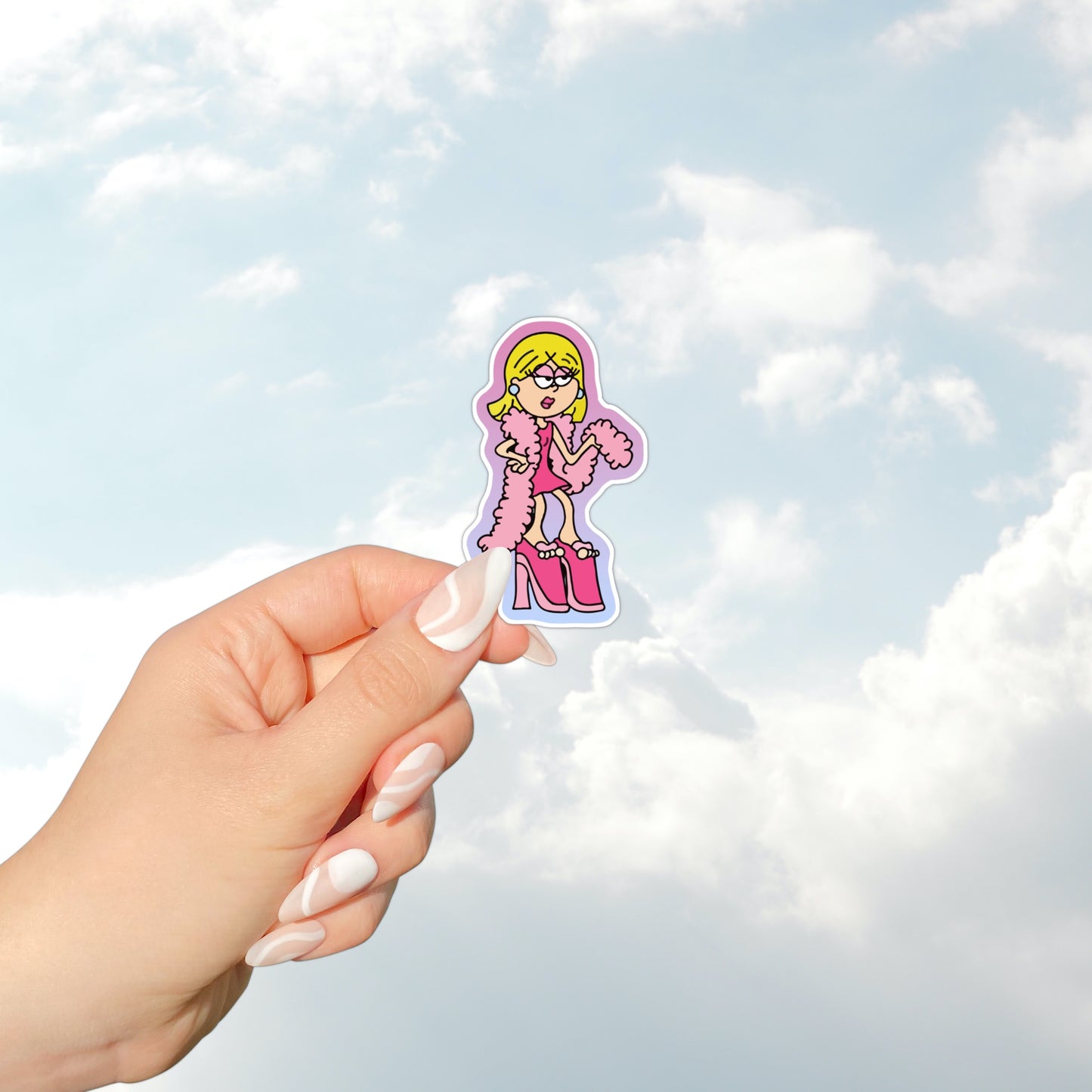 Lizzie McGuire Y2K Fashion Sticker