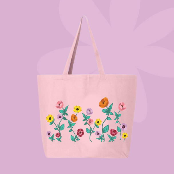 Eras Flowers Tote Bag 🌸🎶