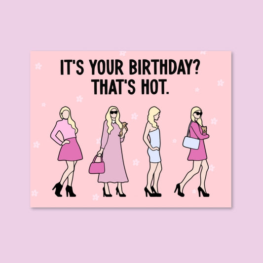 That’s Hot Birthday Card – Paris Hilton