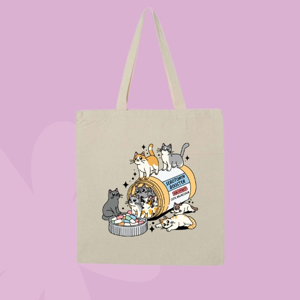 Serotonin Booster Tote 🐾💊