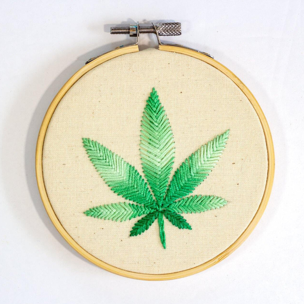 Cannabis Leaf Art front