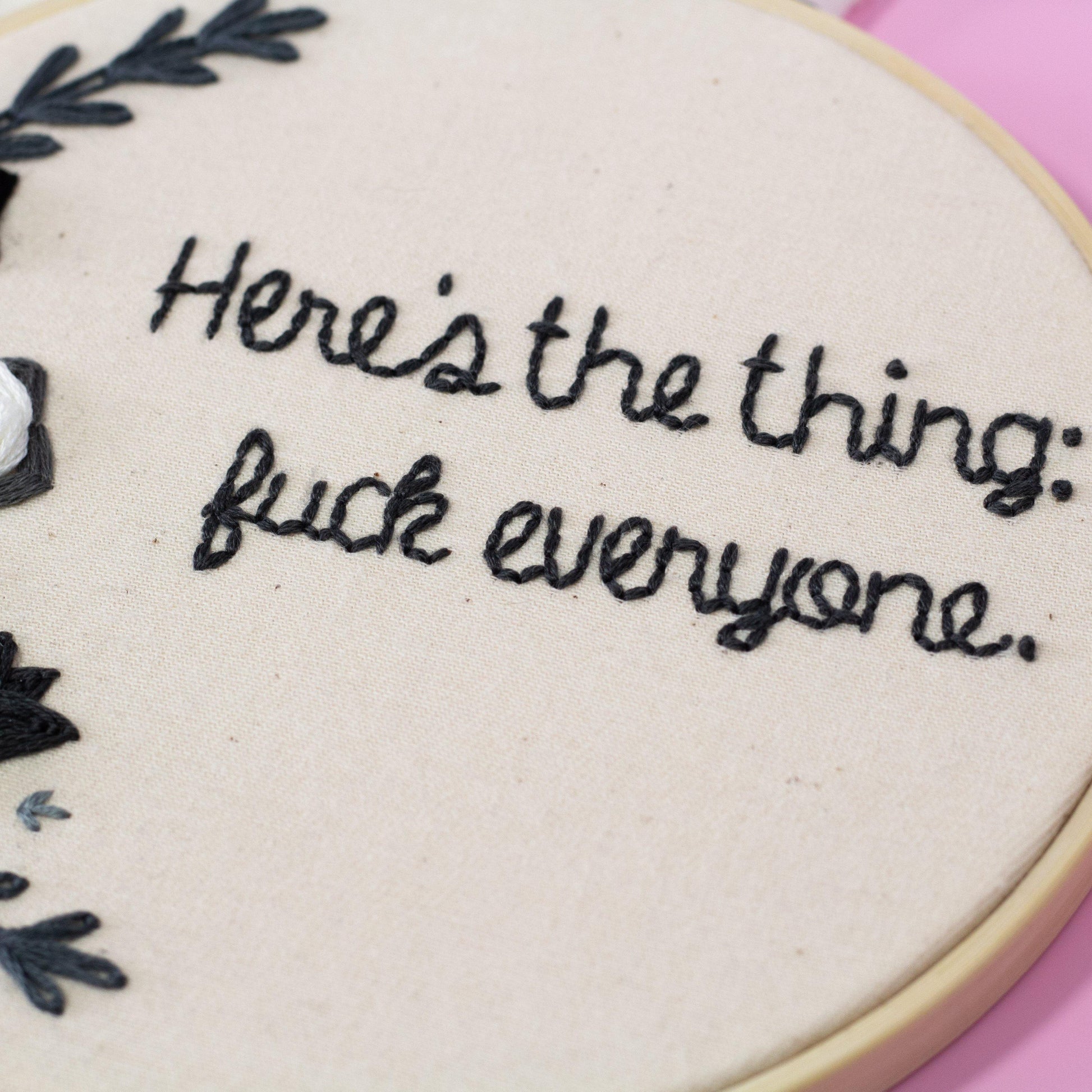 Here's The Thing, MFM Quote | The Femme Bohemian - The Femme Bohemian