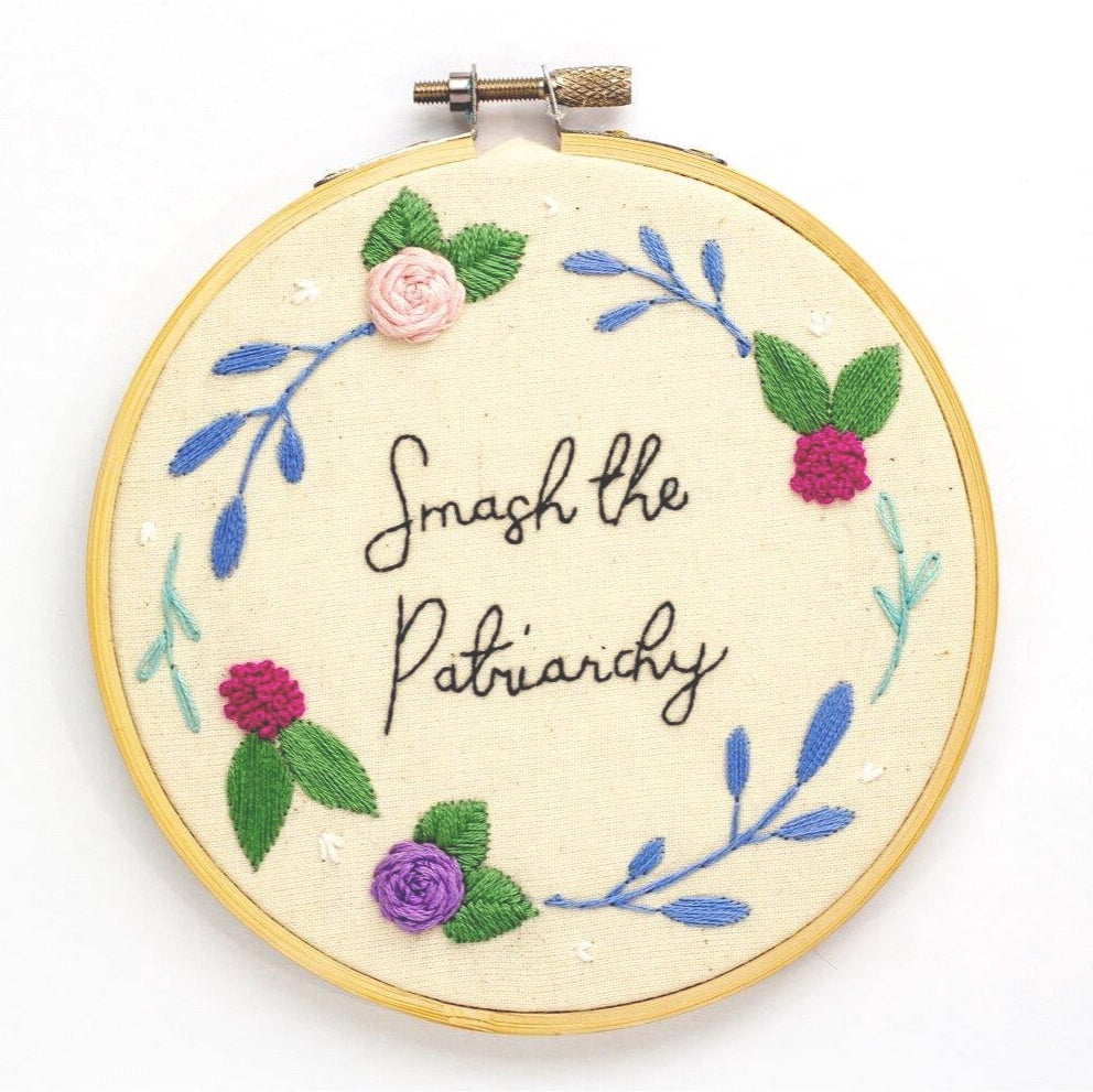 Smash the patriarchy front