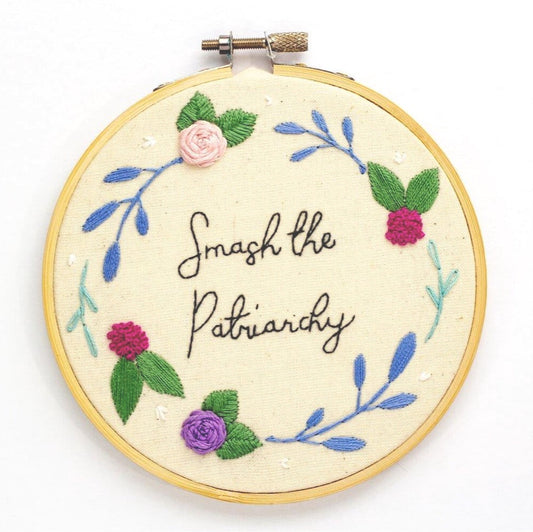 Smash the patriarchy front