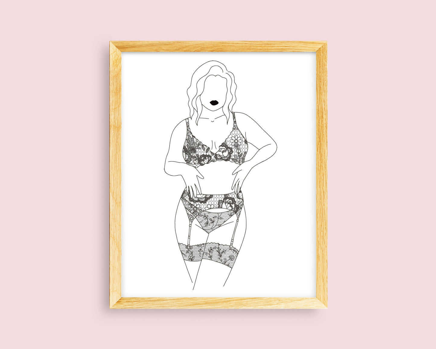 Female Body Positive - Wall Art