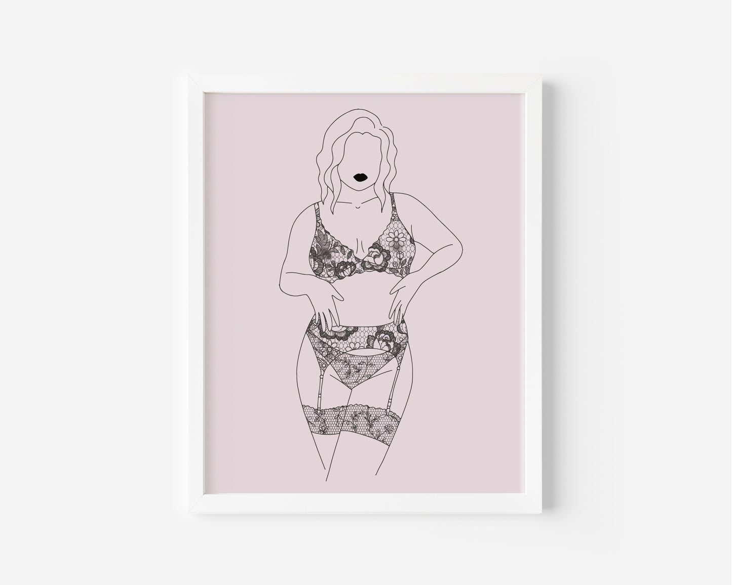 Female Body Positive - Wall Art