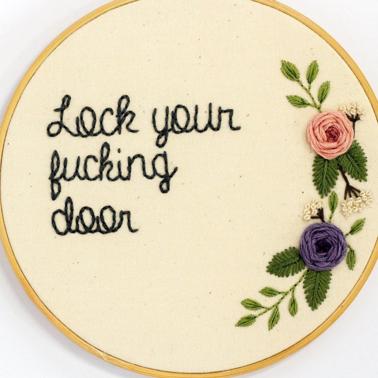 Lock Your Fucking Door, My Favorite Murder Quote - The Femme Bohemian - The Femme Bohemian
