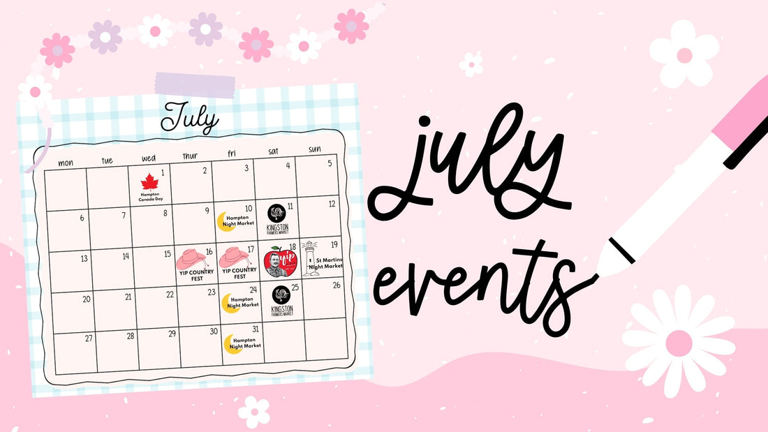 🍒 July Is Booked, Busy & Pink 💗