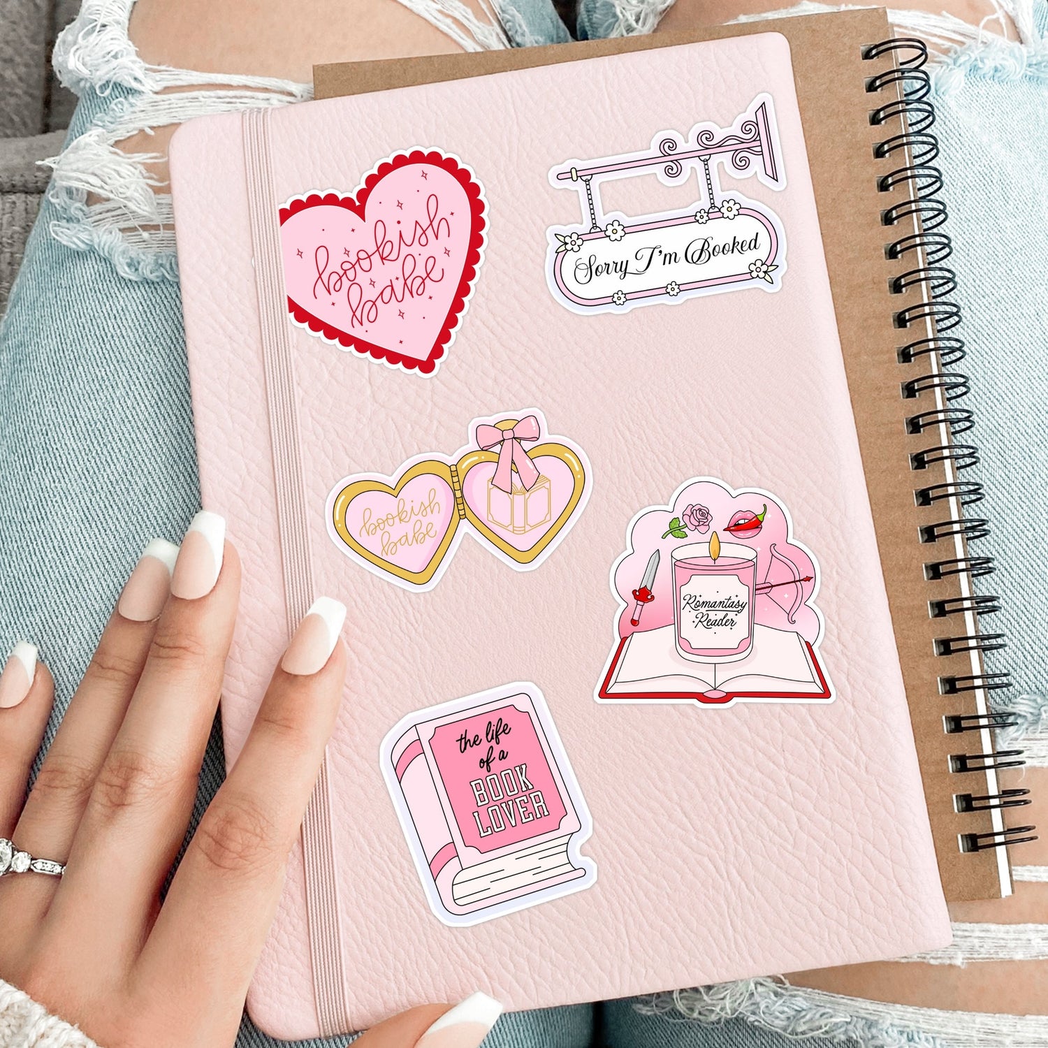 📖 Bookish Girlie Stickers