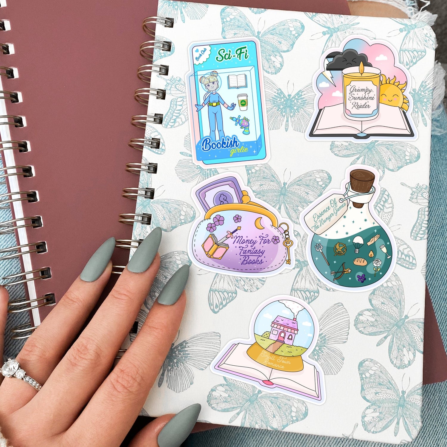 📚 Book Genre Stickers