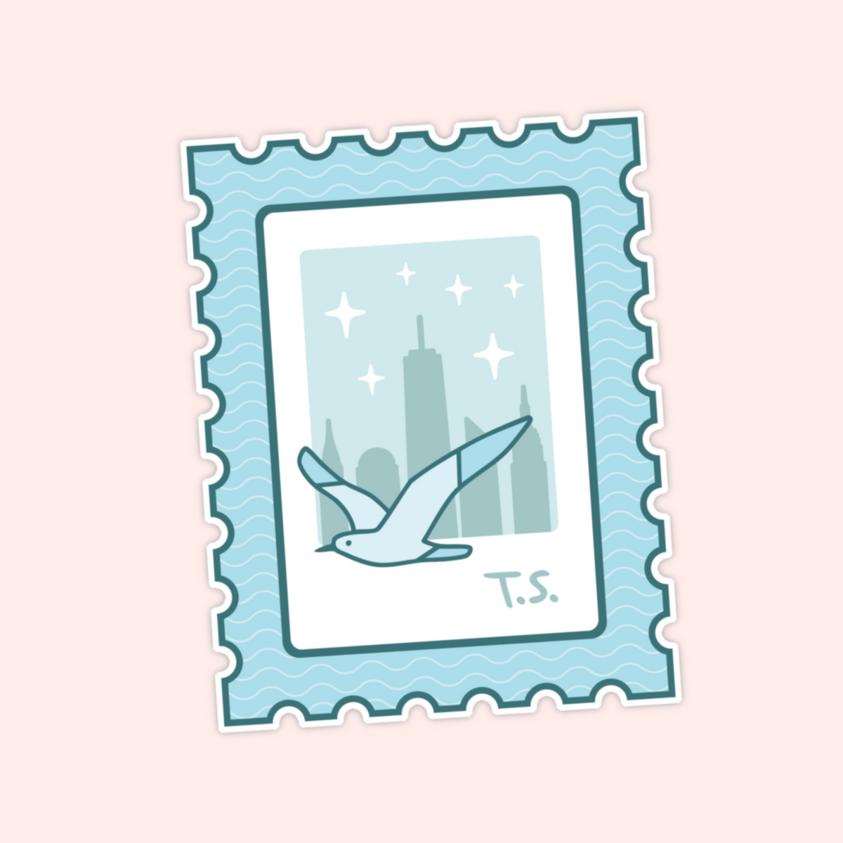 Swiftie Stamp Sticker