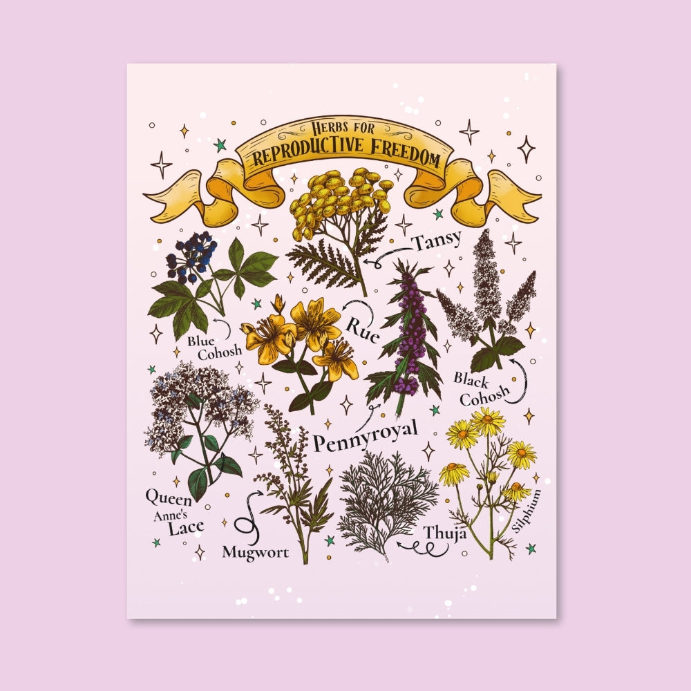 Herbs for Reproductive Freedom Card