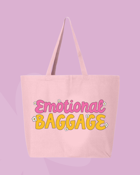 Emotional Baggage Tote 💼🌸