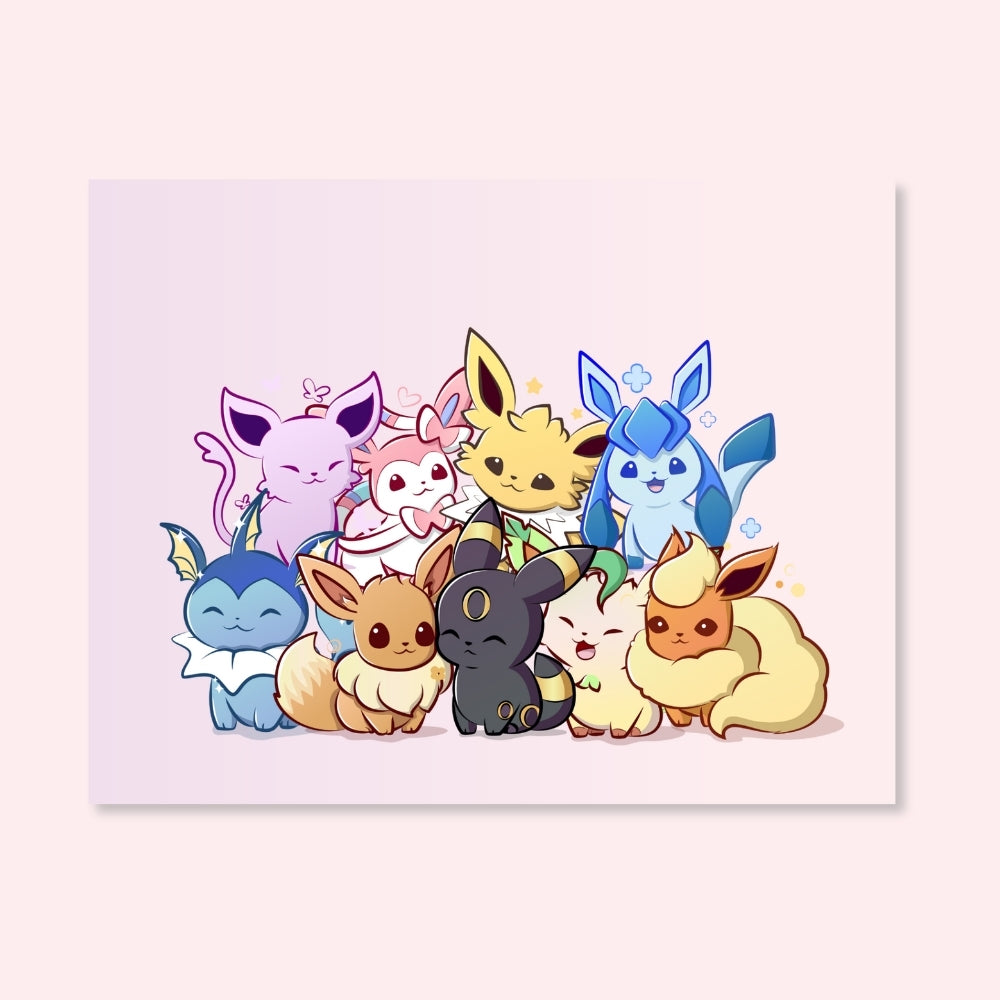 Eevee Evolution Besties Card