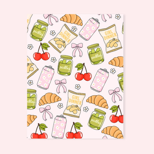 Girl Dinner Essentials Card