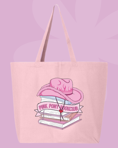 Pink Pony Bookclub Tote 💖📚