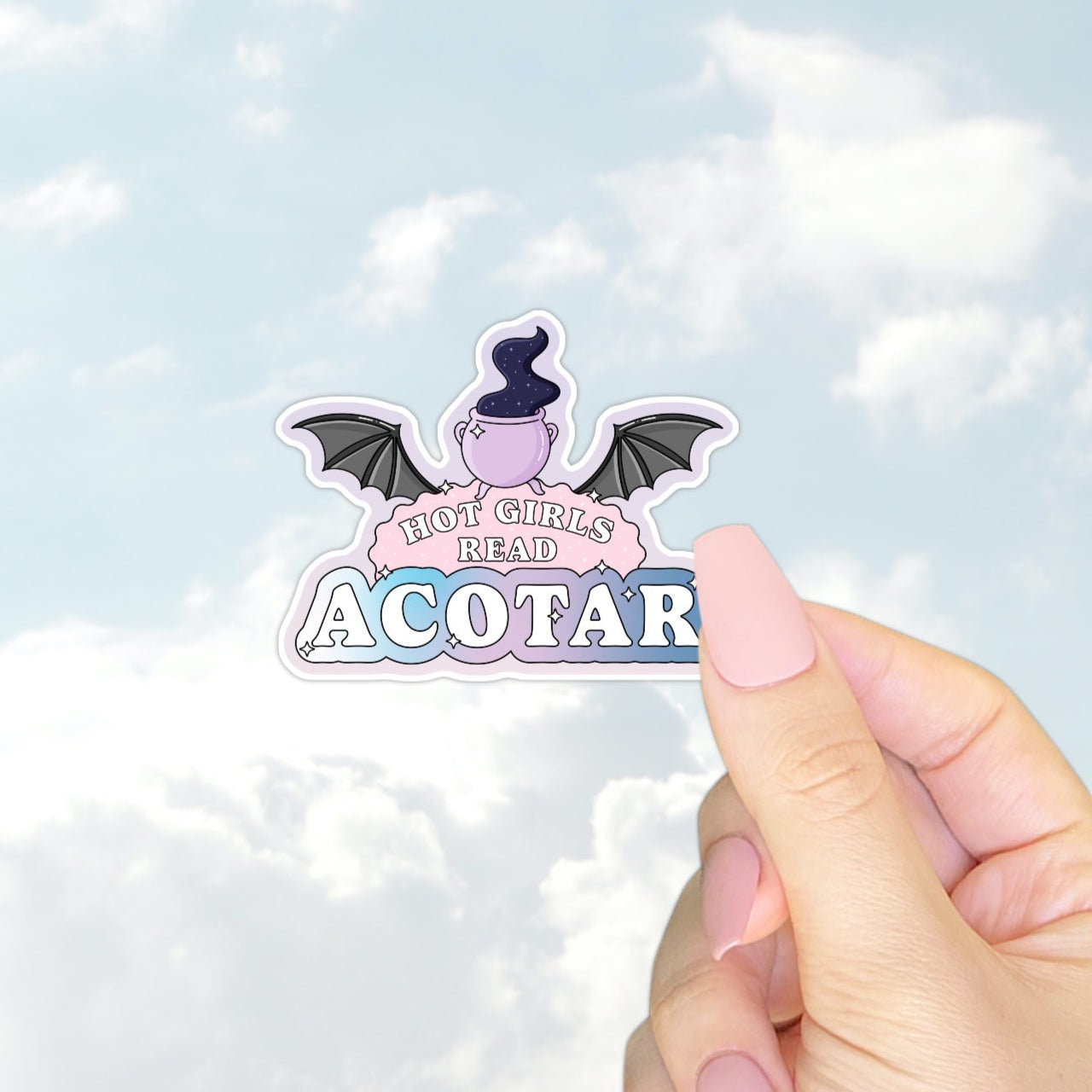 Hot Girls Read ACOTAR Sticker