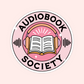 Audiobook Society Book Sticker