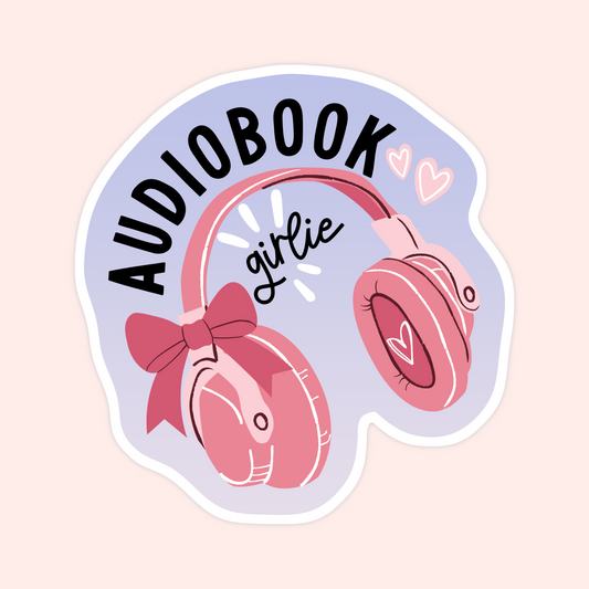 Audiobook Girlie Sticker