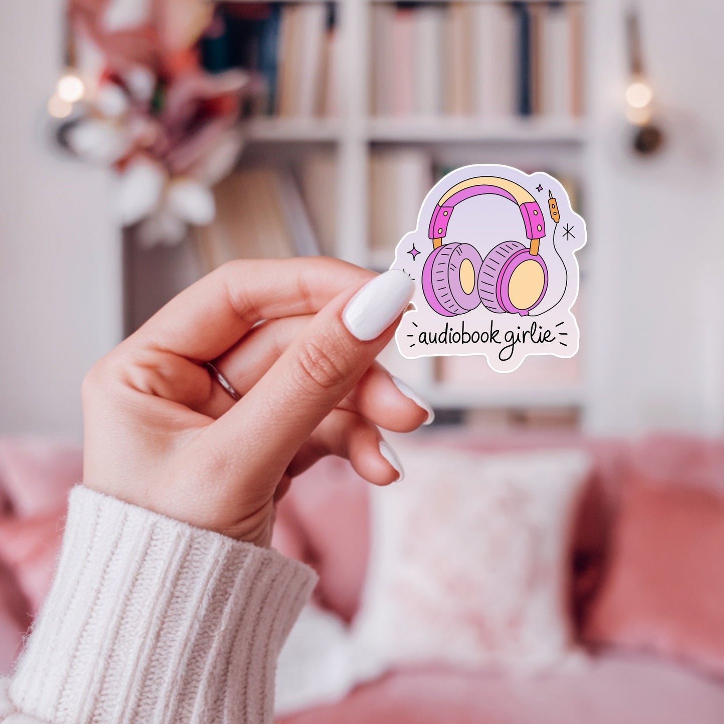 Audiobook Girlie Sticker