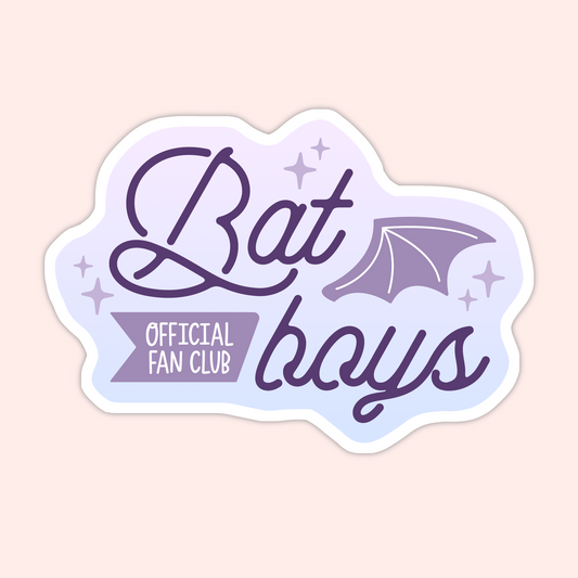 Bat Boys Official Fan Club Sticker