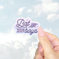 Bat Boys Official Fan Club Sticker
