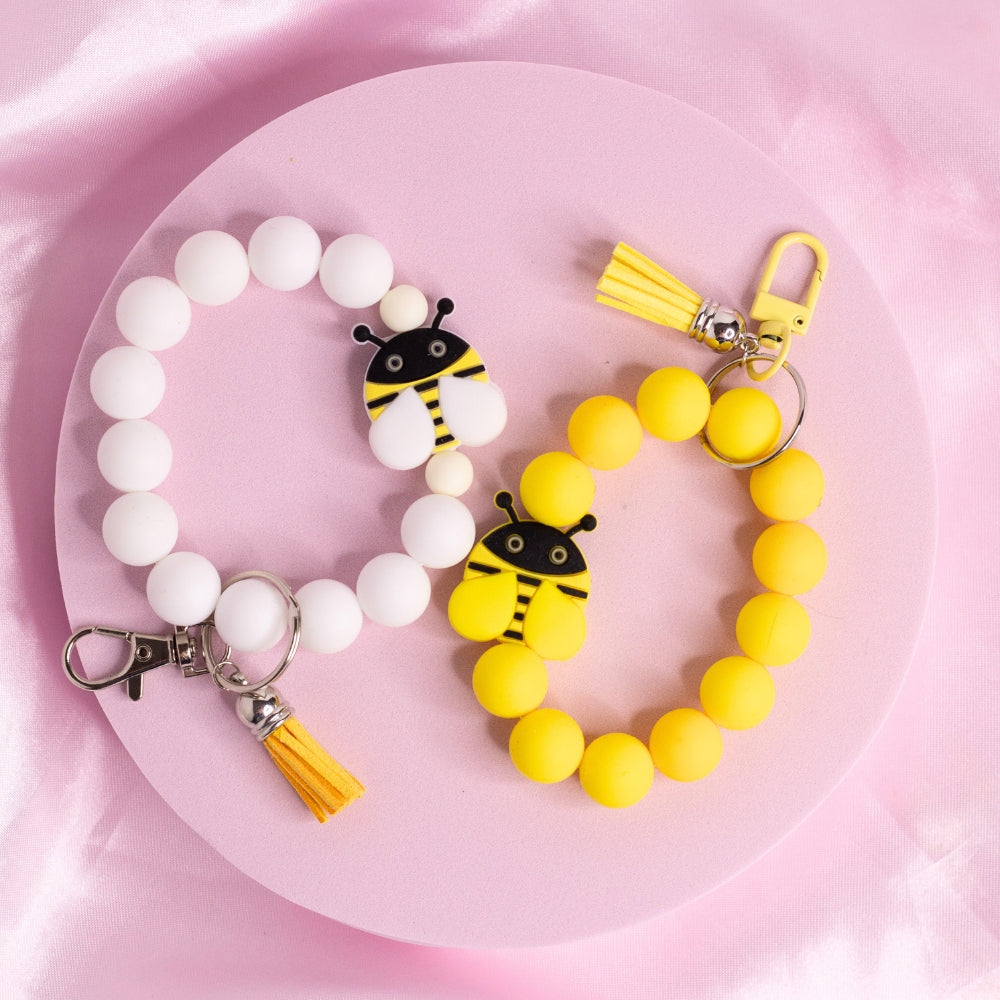 Queen Bee Bracelet Keychain 👑🐝